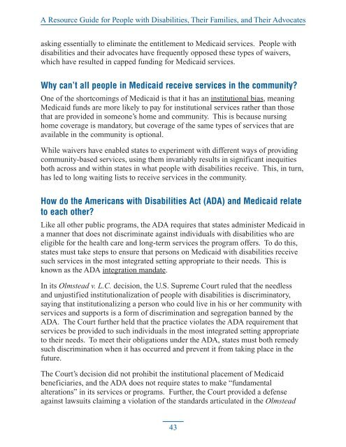 Navigating Medicare and Medicaid, 2005: Full Report