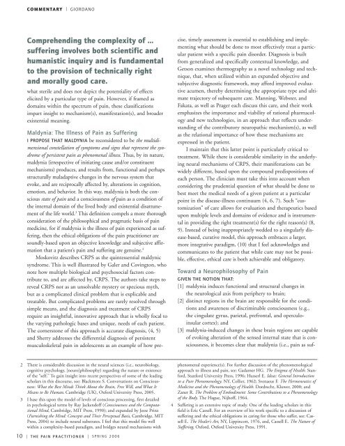 printer-friendly version (PDF) - Reflex Sympathetic Dystrophy ...