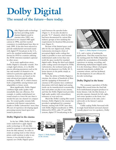 Dolby Digital - R.S. Engineering and Manufacturing