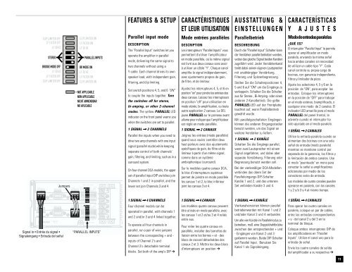 features & setup - R.S. Engineering and Manufacturing