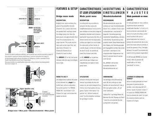 features & setup - R.S. Engineering and Manufacturing