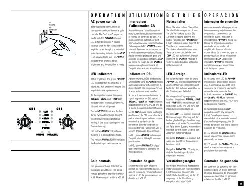 features & setup - R.S. Engineering and Manufacturing