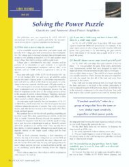 Solving the Power Puzzle