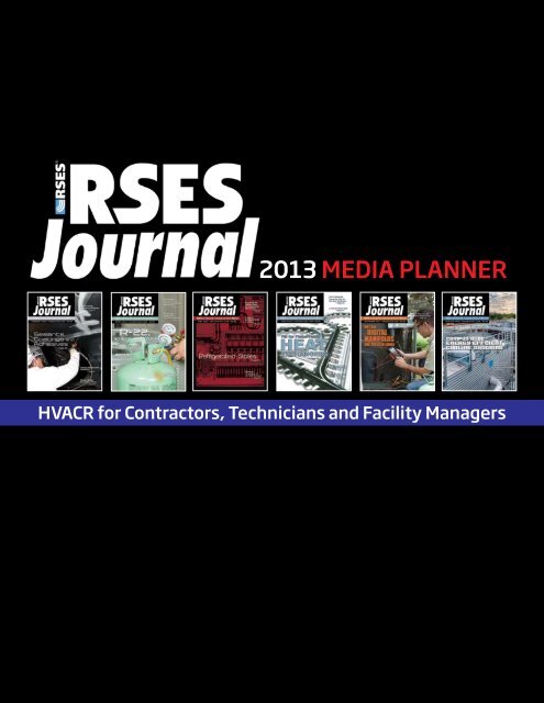 RSES Journal - Refrigeration Service Engineers Society