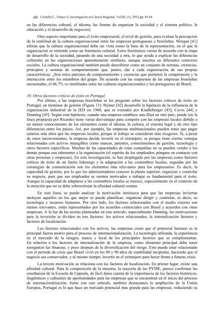 InvestigaciÃ³n en Ciencia Regional, Vol.III, (1), 2012