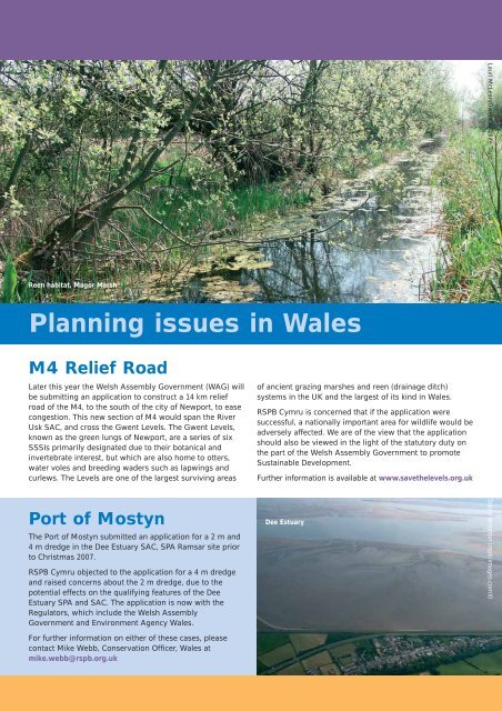 Conservation Planner issue 28 - RSPB