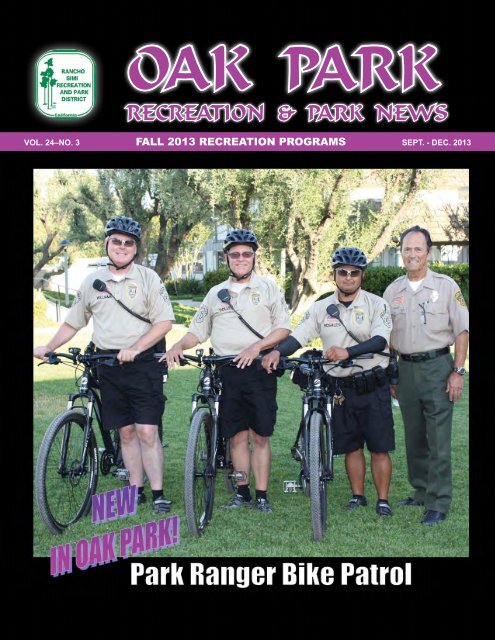 the previous brochure - Rancho Simi Recreation and Park District
