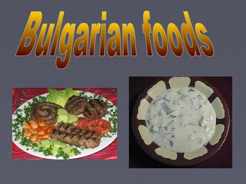 Food from Bulgaria