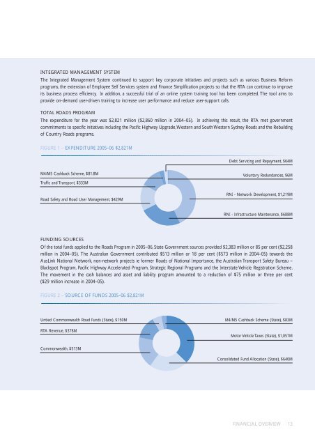 Annual Report 2006 (main body) - RTA - NSW Government