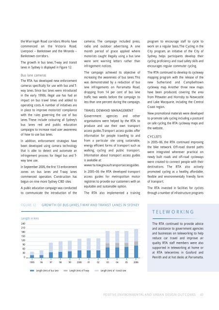 Annual Report 2006 (main body) - RTA - NSW Government