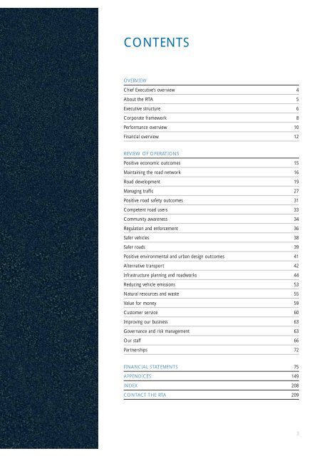 Annual Report 2006 (main body) - RTA - NSW Government