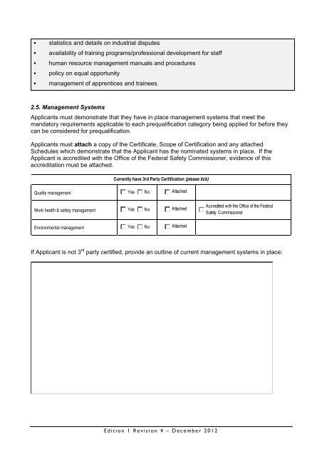 National Prequalification Scheme application form (PDF) - RTA