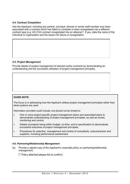 National Prequalification Scheme application form (PDF) - RTA