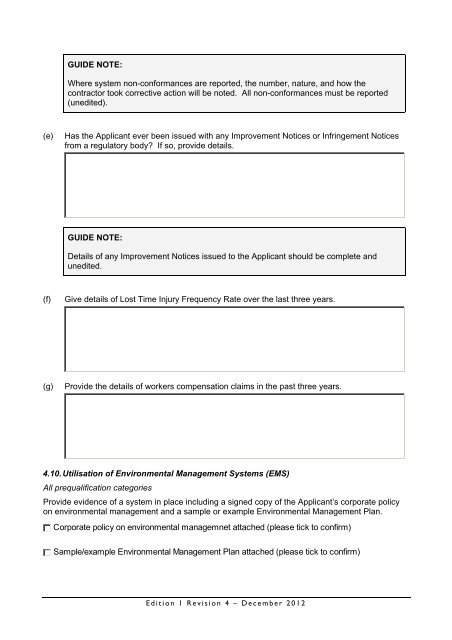 National Prequalification Scheme application form (PDF) - RTA