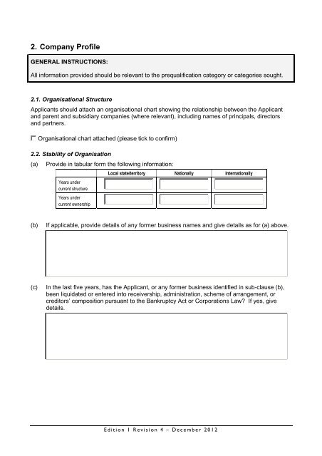 National Prequalification Scheme application form (PDF) - RTA