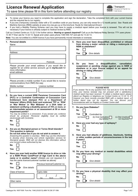 nsw car registration renewal price