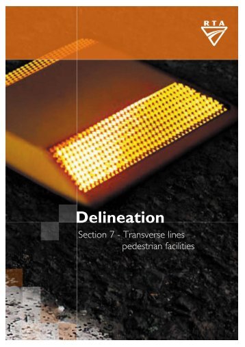 Section 7 - Transverse lines pedestrian facilities - RTA