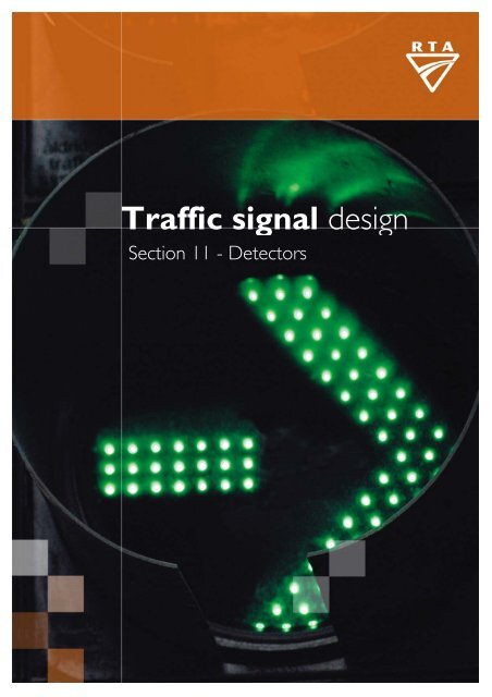 Traffic Signal Design - Section 11 Detectors - RTA