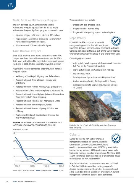 RTA Annual Report 2009 Complete - RTA - NSW Government