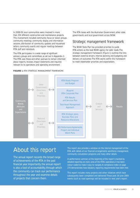 RTA Annual Report 2009 Complete - RTA - NSW Government