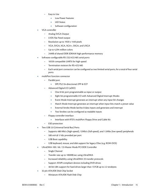 CME136686LX Hardware Manual - RTD Embedded Technologies ...