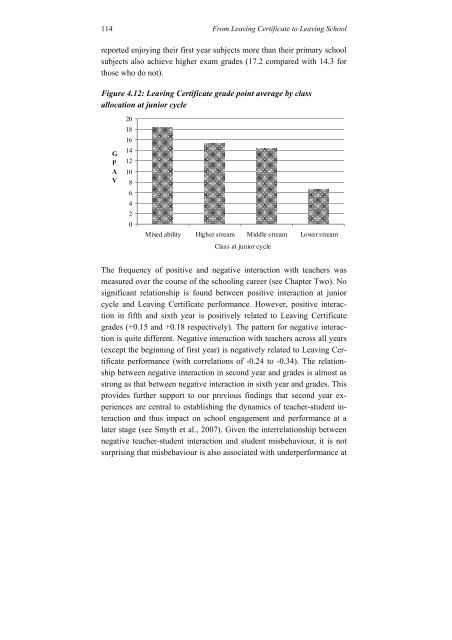 From Leaving CertiFiCate to Leaving SChooL a Longitudinal Study ...