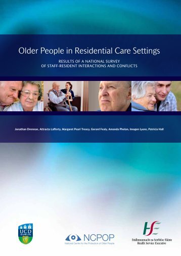 Older People in Residential Care Settings - National Centre for the ...