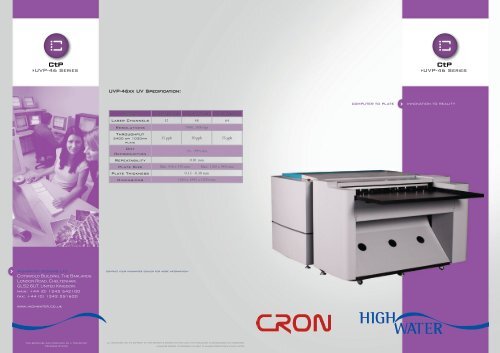 Cron HighWater UVP46