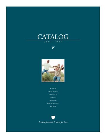 CATALOG - Reformed Theological Seminary