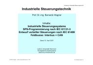 Industrielle Steuerungstechnik - RTS - Leibniz UniversitÃ¤t Hannover