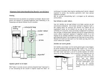 Algemene Gebruikershandleiding Bynolyt/Gambit ... - Holiday Sport