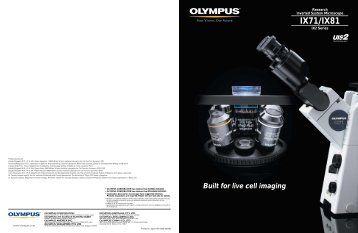 Research IX71/IX81 - Olympus America