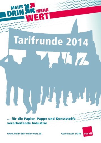 Broschüre Tarifrunde 2014