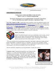 DRAFT FOR APPROVAL 08 - Rubik's Cube