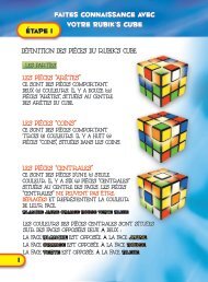 Faites connaissance avec votre Rubik's Cube Ãtape 1 Faites ...