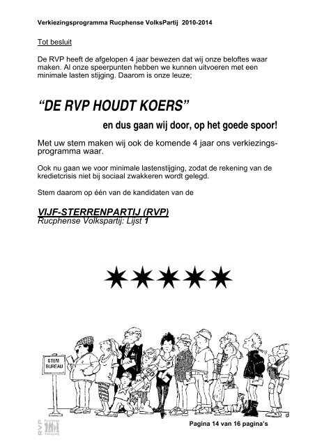 Stem RVP ! - Gemeente Rucphen