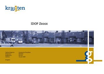 IDOP Zegge - Gemeente Rucphen