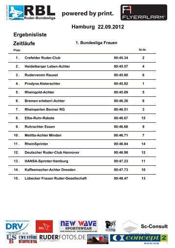 powered by print. - Ruder-Bundesliga