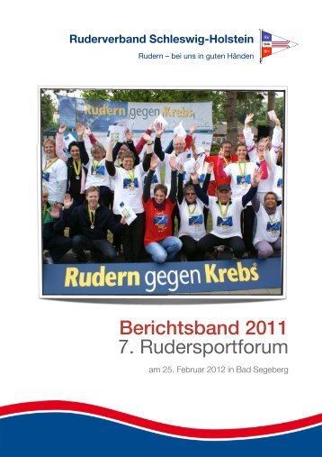 RVSH Berichtsband 2011 - Rudern in Schleswig-Holstein