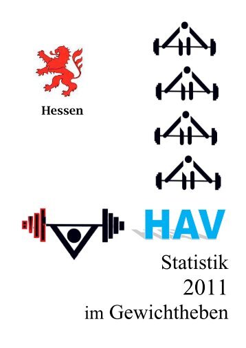 2011 HAV Statistik - Rudi Seidel