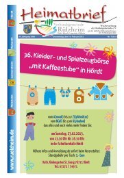 22. Februar 2013 - Verbandsgemeinde Rülzheim