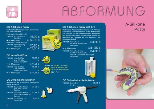 DC Produktkatalog (PDF) - Dental Central