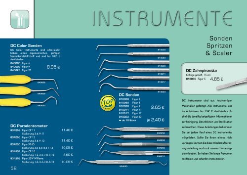 DC Produktkatalog (PDF) - Dental Central