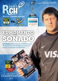 Programa de Argentina vs SudÃ¡frica en Mendoza - Rugby ...