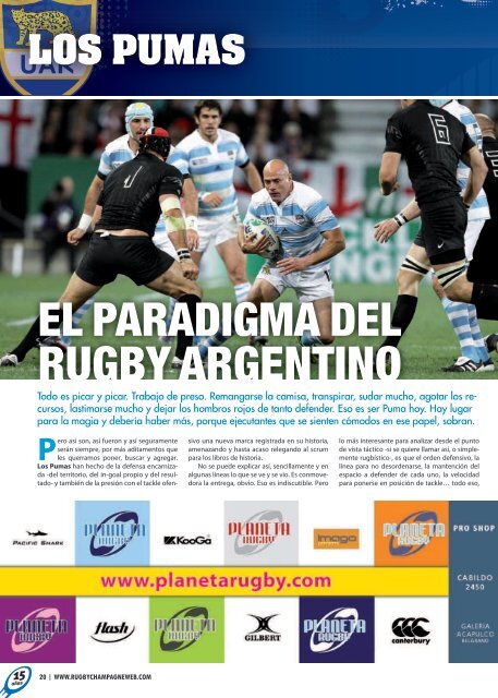 Link a la Revista RCH de Septiembre 2011 â N 93 - Rugby ...