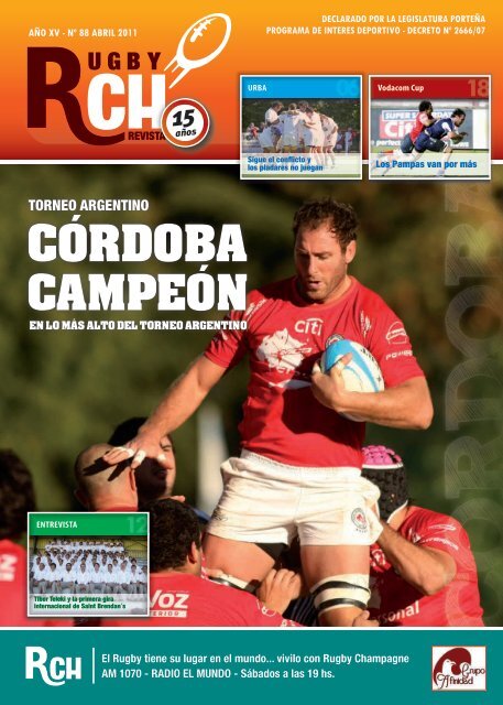 Link RCH Revista Abril N 88 - Rugby Champagne Web