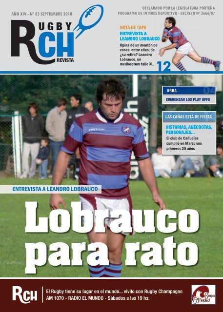 Link a la revista - Rugby Champagne Web