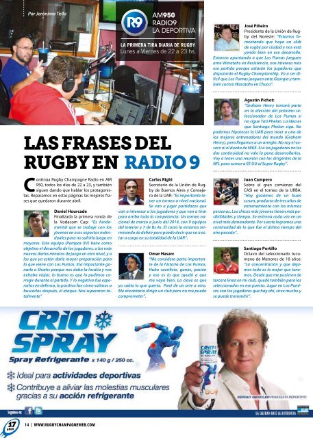 link a la revista - Rugby Champagne Web