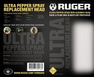 PEPPER SPRAY - Ruger