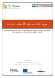 Kommunaler Workshop Göttingen - Bildungsgenossenschaft ...